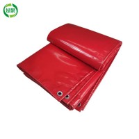 Customized Tarpaulin Fish Pvc Water Tank,Fire Retardant Canvas Tarp Red Pvc Tarpaulin